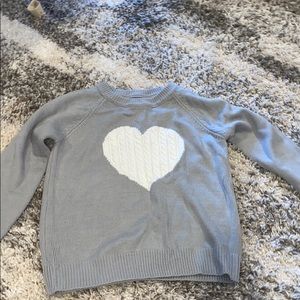 cute heart sweater